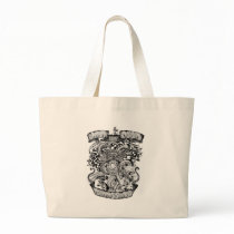 ART & SOUL TATTOO CO. DRAGON TOTE bags