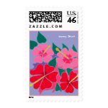 Art Stamp: Hibiscus stamps