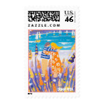Art Stamp: Love on the Beach stamps
