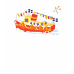Art T shirt: Cornish Tee Shirt. Ferry Boat.