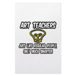 Art Teachers...Like Regular People, Only Smarter Customized Stationery