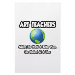 Art Teachers...Making the World a Better Place Personalized Stationery