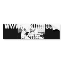 Art Text Eroxion bumper stickers