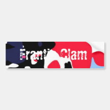 Art Text Eroxion Bumper Stickers