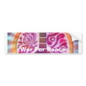 Art Text Eroxion bumper stickers by WarForPeace Art Text Eroxion bumper stickers