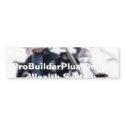 Art Text Eroxion bumper stickers