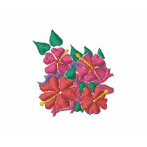 Art Top: Joanne Short Embroidered Hibiscus. Green embroidered shirts by johndyergallery Art Top: Joanne Short Embroidered Hibiscus. Green embroidered shirts