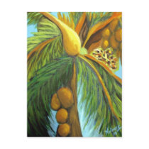Art Tropical Palm postcards