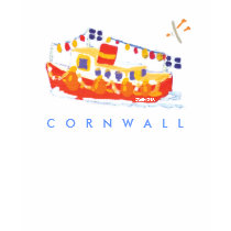 Art Tshirt: Falmouth Ferry Boat, Cornwall. by johndyergallery Art Tshirt: Falmouth Ferry Boat, Cornwall.