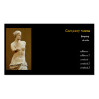 art,Venus Business Card Templates