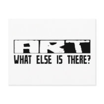 Art What Else Is There? postcards by busybrain Art What Else Is There? postcards