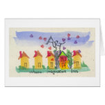 Art Where Imagination Lives Card