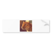 art - wild bumper sticker