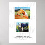 Art & Wine Festival Poster posters
