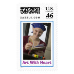 Art With Heart postage