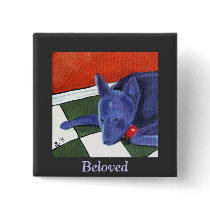 Artbyshel - Beloved Pinback Button