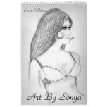 ArtBySonya Prints Collection Wall Calendar