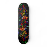 Artdeco in Regenbogen Style Skateboard Bretter
