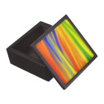 ARTE COLORIDO DEL ARCO IRIS DE LA PINTURA CAJA DE REGALO DE CALIDAD