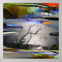 Arte de Ice_Abstract de la rama Impresiones