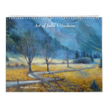 Arte de Julia Utiasheva Calendario