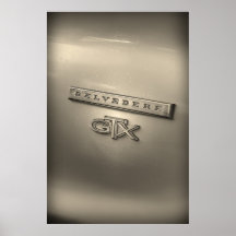 Arte del poster del emblema de la insignia del bel