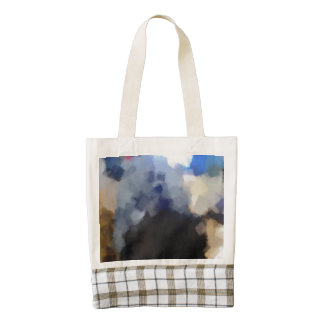 Arte impar extraño bolsa tote zazzle HEART