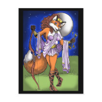 Artemis Postcard by artvixn Artemis Postcard