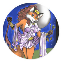 Artemis Sticker by artvixn Artemis Sticker