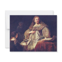 Artemisia (Also Described As Sophonisbe?) Custom Announcement