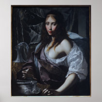 Artemisia Prepares to Drink Print