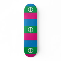 Artemivsk, Uganda flag Skateboard Deck