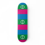Artemivsk, Uganda flag Skateboard Deck