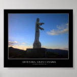 Artenara, Gran Canaria Poster