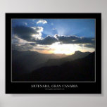 Artenara, Gran Canaria Posters