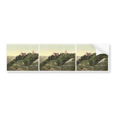 Artenberg Castle, Black Forest, Baden, Germany rar Bumper Sticker by photochrom