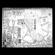 arteology sketches 1995 calendars