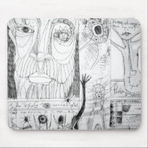 arteology sketches 1995 mousepads