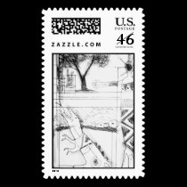 arteology sketches 1995 stamps