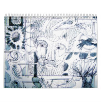 arteology sketches from 1995 calendar