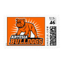 Artesia Bulldogs Postage postage by skyriderdesigns Artesia Bulldogs Postage postage