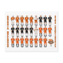 Artesia Bulldogs State Uniforms Postcard