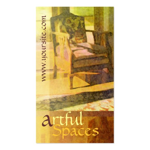 Artful Spaces Business Card