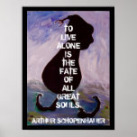 Arthhur Schopenhauer -  Quote - Poster