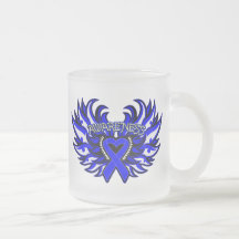 Arthritis Awareness Heart Wings Mug