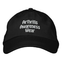 Arthritis Awareness Wear hat embroidered hats by ArthritisWear Arthritis Awareness Wear hat embroidered hats