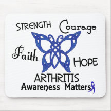 Arthritis Celtic Butterfly 3 Mousepad