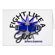 Arthritis Fight Like A Girl 12.3 Cards