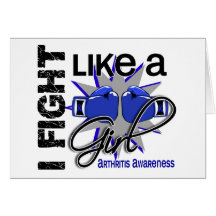 Arthritis I Fight Like A Girl 13.1 Cards