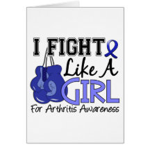 Arthritis I Fight Like A Girl 15.5 Cards